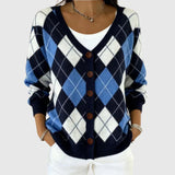 Mireille - Bequemer Strick-Cardigan mit Kapuze
