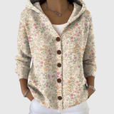 Yvette - Bequemer Kapuzen-Cardigan aus Strick