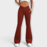 Lockere Hosen mit weitem Bein