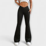 Lockere Hosen mit weitem Bein