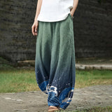 Apolline – Weite grüne Hose