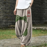 Agathe – Weite Hose mit Froschmotiv