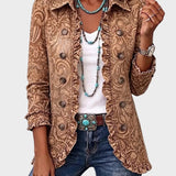 Madison - Vintage Bohemian Blumenmuster Rüschjacke