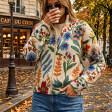 Tabitha - Botanischer Garten Floral Zip Cardigan
